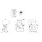 купити Двигун Weima WM1100FE (без паливного бака), фото , изображение 4