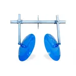 Окучник дисковый 450мм регулируемый на 2-ой сцепке  (угол поворота на шлиц. шайбах), фото 2 - интернет магазин Вейма