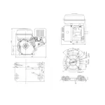купити Двигун WEIMA WM188F-S бензиновий вал 25.00 мм.- шпоночний, фото , изображение 14