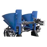 купити Картоплесаджалка для мототрактора двухрядна КС20 (регульоване міжряддя) + бункер, фото , изображение 4