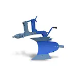 Плуг универсальный-оборотный для мотоблоков AGROLUXE (Украина-Польша), фото 2 - интернет магазин Вейма