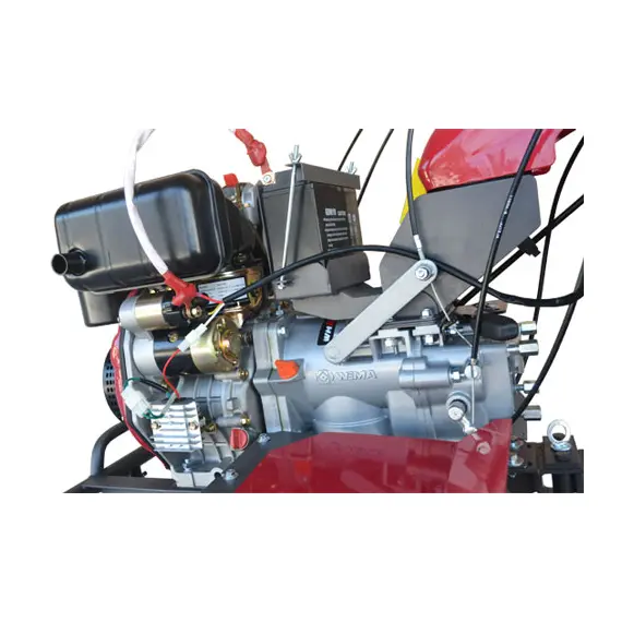 Мотоблок Weima WM1100AE6 КМ DIFF Delux (колеса 5,00-12), фото 10 - интернет магазин Вейма