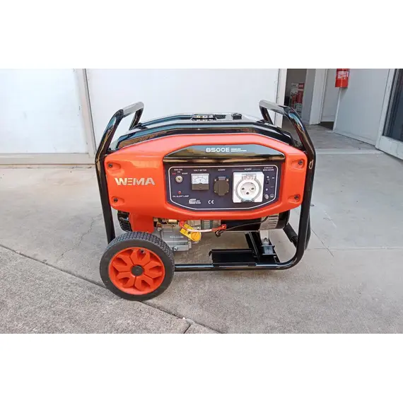 купити Бензиновий генератор Weima WM8500E, фото 