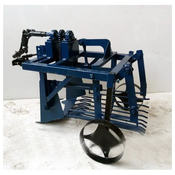 Картофелекопалка для мотоблока КМ-3 под ВОМ с цепным ходоуменьшителем, фото 2 - интернет магазин Вейма