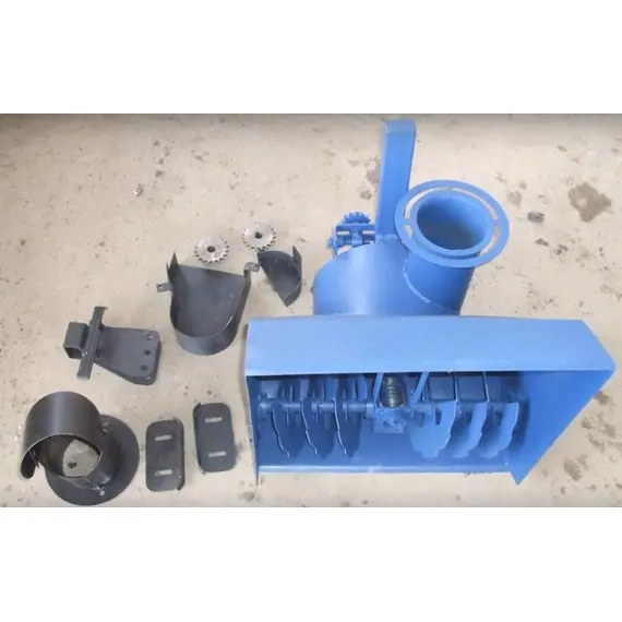 Снегоуборщик для мотоблоков WM1100,105,135 под ВОМ, фото 3 - интернет магазин Вейма