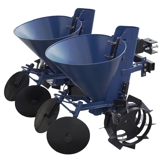 Картофелесажалка для мототрактора двухрядная КС17 (фиксированное междурядье), фото 2 - интернет магазин Вейма