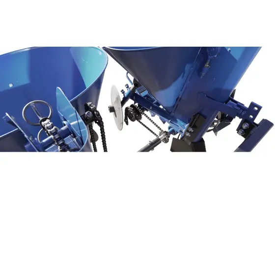 купити Картоплесаджалка для мототрактора двухрядна КС19 (фіксоване міжряддя) + бункер, фото , изображение 2