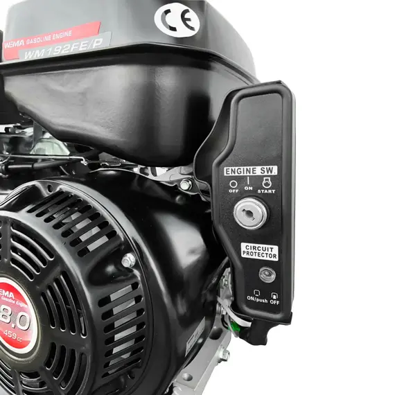 Двигун бензиновий 18 к.с. Weima WM192FE-L (котушка 20А) вал 25.00 мм — шпонковий, фото 4 - интернет магазин Вейма