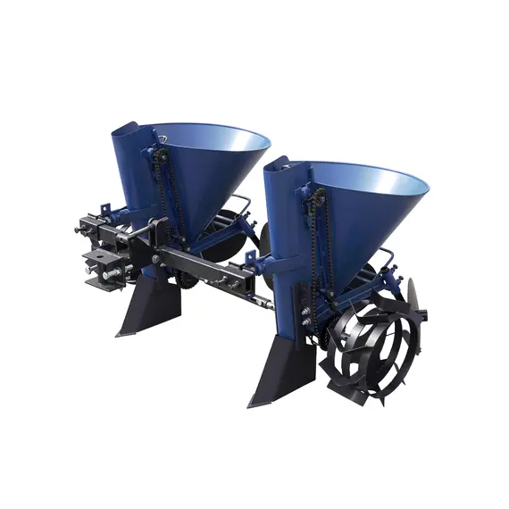 купить Картофелесажалка для мототрактора двухрядная КС18 (регулированное междурядье), фото 3 - интернет магазин Вейма Картофелесажалка для мототрактора двухрядная КС18 (регулированное междурядье), фото 3 - интернет магазин Вейма