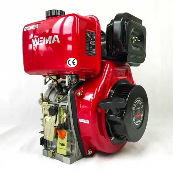 купити Двигун Weima WM186FB со съемным цилиндром дизельний 9.5 к.с. вал 25.00 мм.- шпоночний, фото , изображение 3