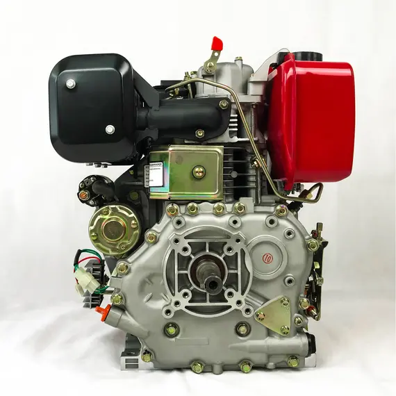 купити Двигун WEIMA WM186FВE зьємний цiлiндр дизельний 9.5 к.с. вал 25.00 мм.- шлiц, фото , изображение 5