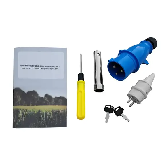 купити Генератор WEIMA WM8500E (дистанційне керування), однофазний (230 В), 8.5 кВт, фото , изображение 17