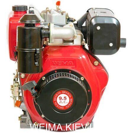 купити Двигун Weima WM186FB дизельний 9 к.с. вал 25.40 мм.- шпоночний, фото 