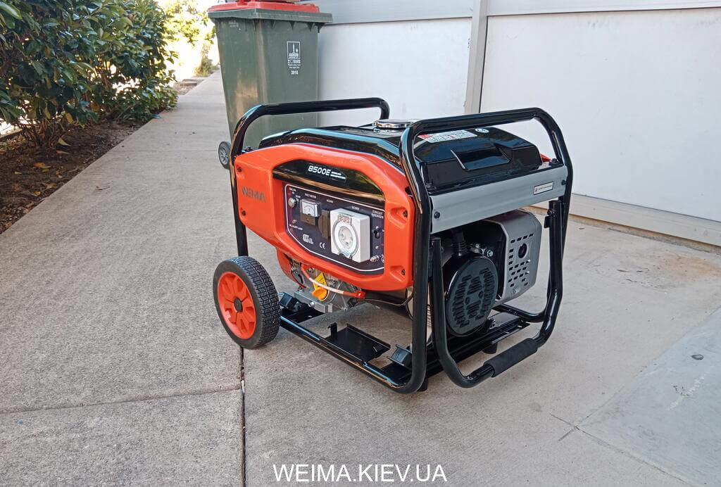 Бензиновый генератор Weima WM8500E-3, фото  - интернет магазин Вейма