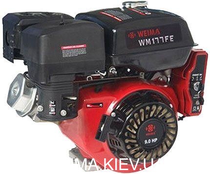 купити Двигун WEIMA WM177FE-Т бензиновий 9 к.с. вал 25.00 мм.- шлiц, фото 